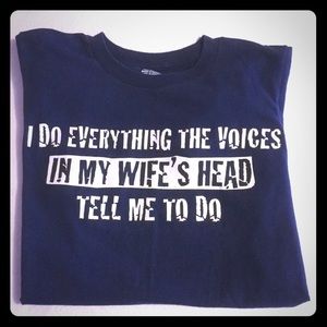 Funny husband wife tee